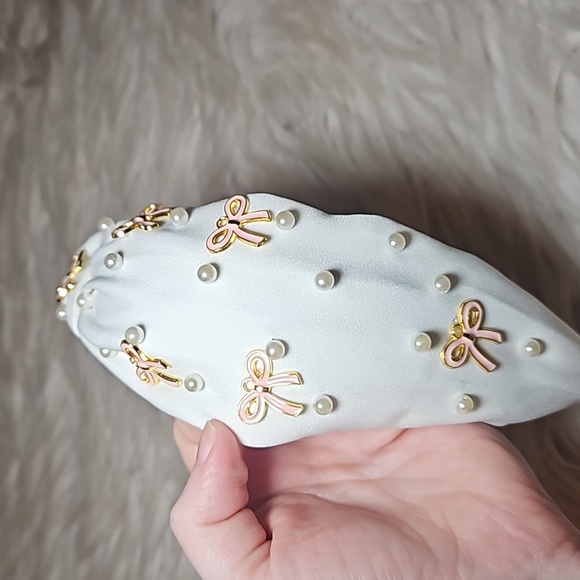 Bow&Pearl Headband - Celestial Glow - Picture 4 of 8